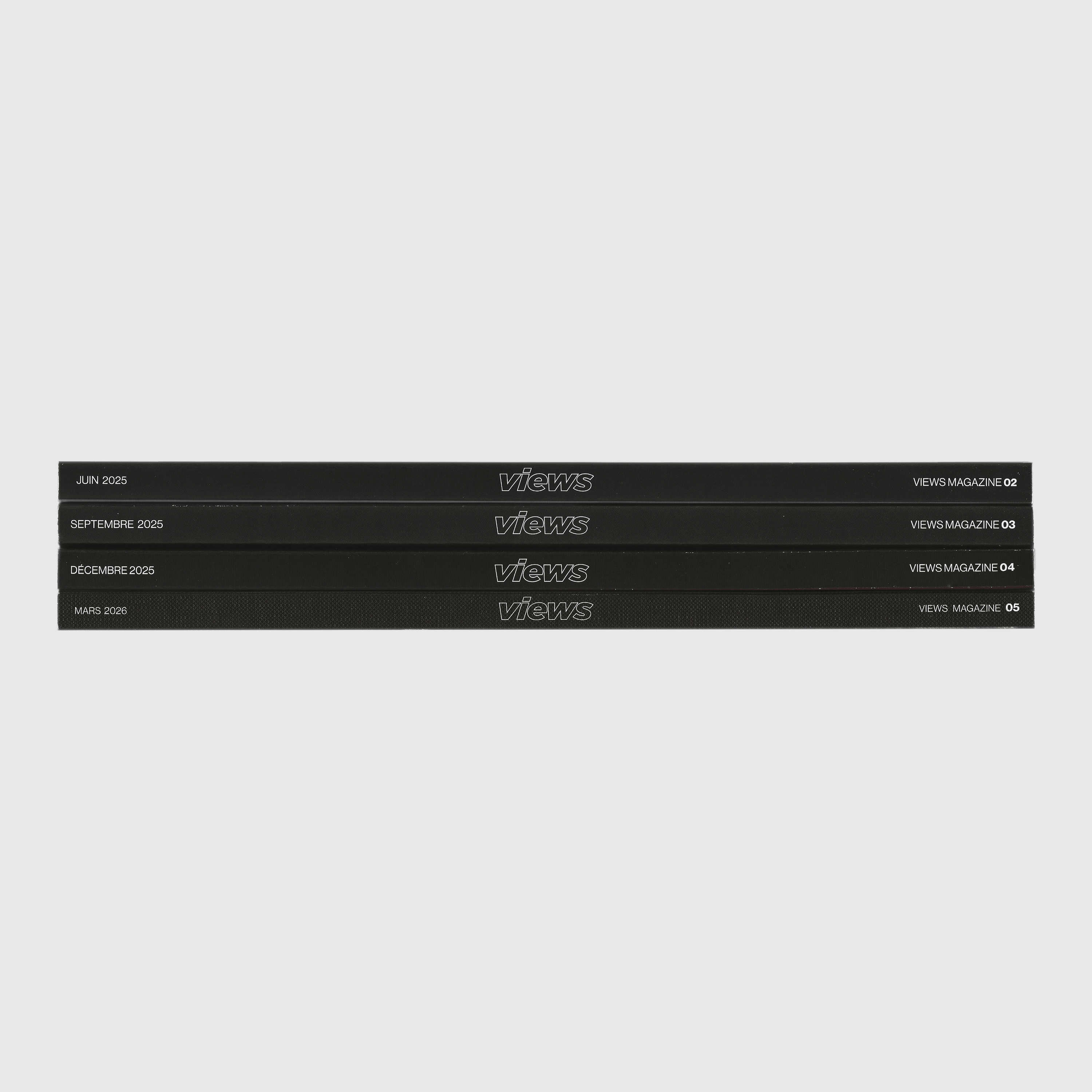 Pack Collector — Views Magazine 002, 003, 004, 005 - Views