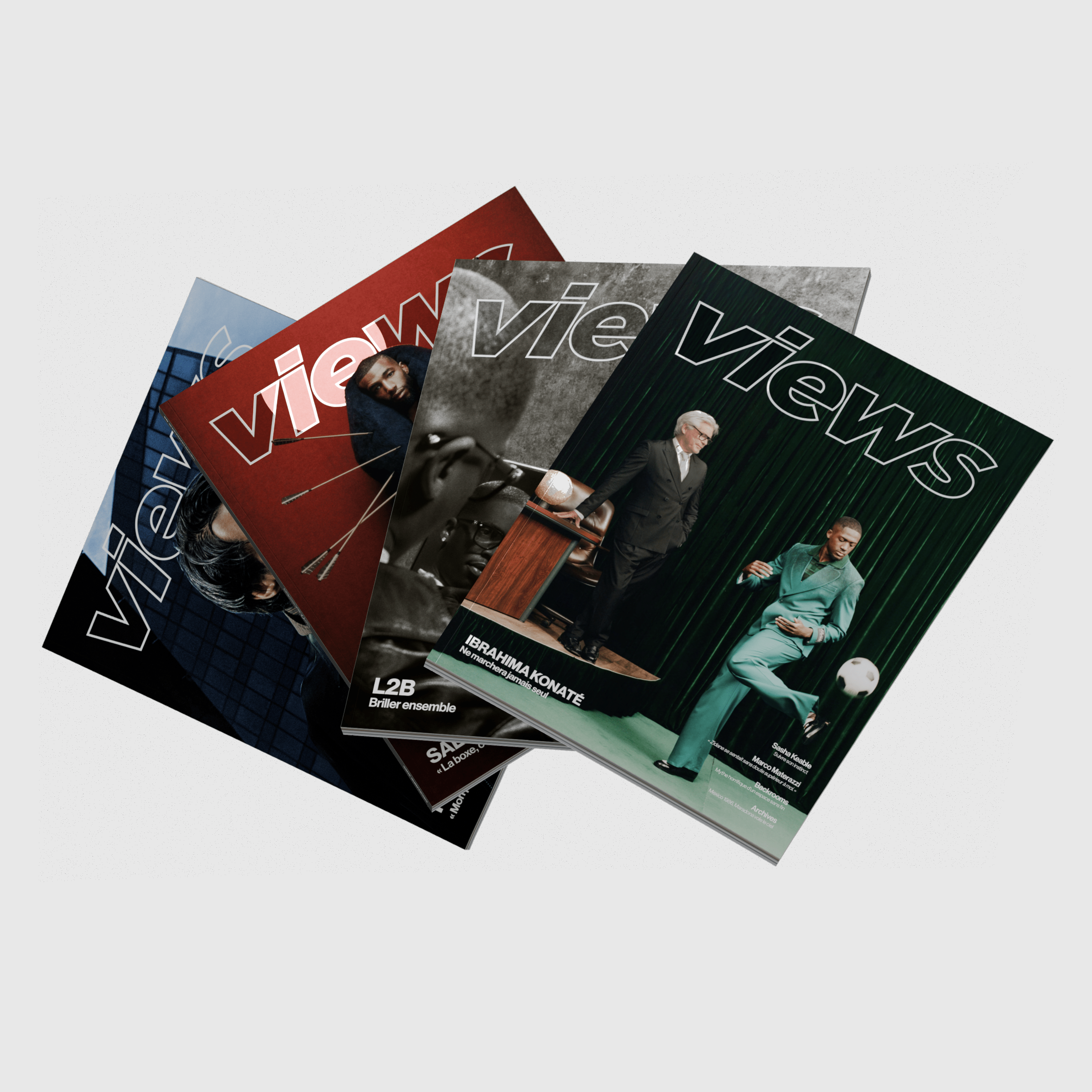 Pack Collector — Views Magazine 003, 004, 005, 006 - Views