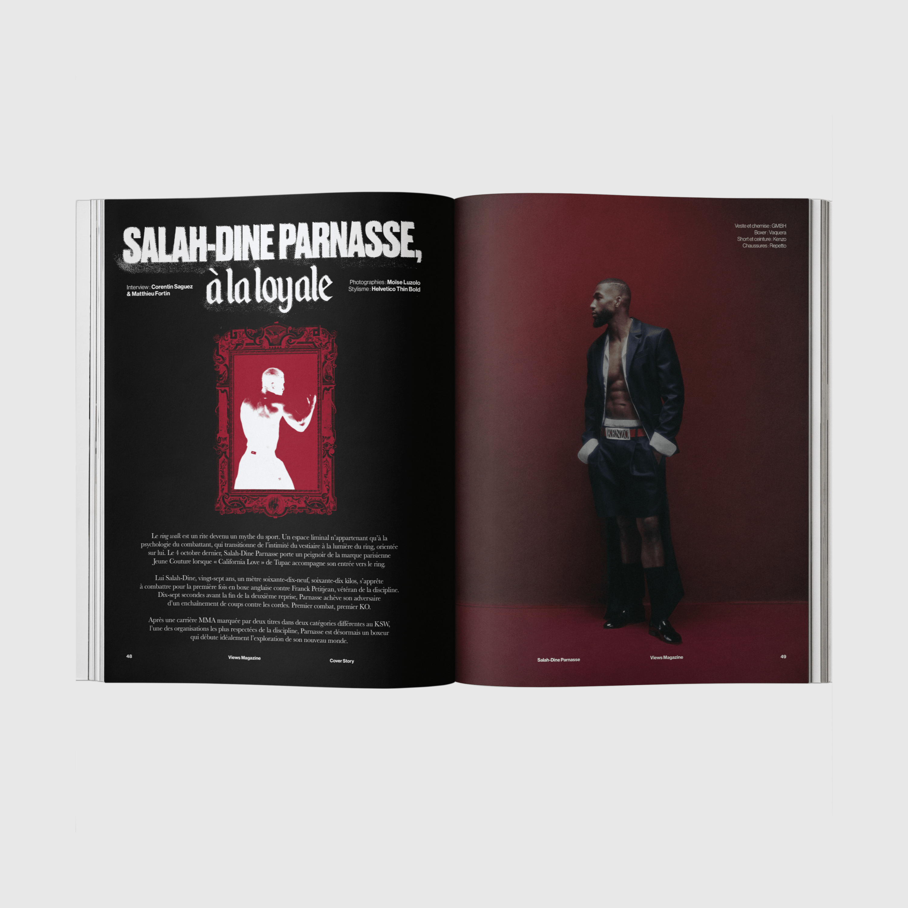 Views Magazine 004 - Salah - Dine Parnasse - Views